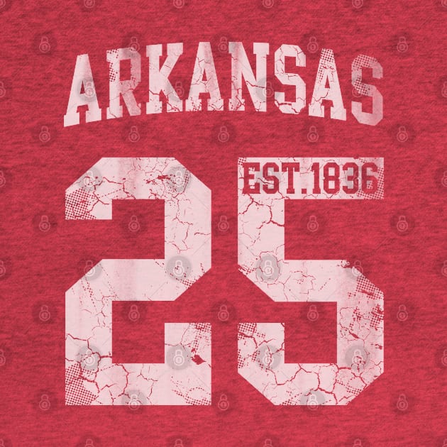 Vintage Arkansas 25th State by E